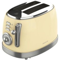 Cecotec Tostadora Vertical Toast and Taste 800 Vintage Light Yellow