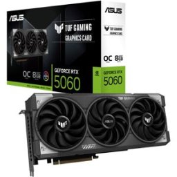 Asus Tarjeta Gráfica GeForce® RTX 5060 TUF Gaming OC 8GB GDDR7 DLSS4