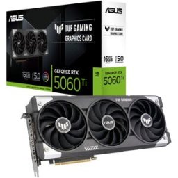 Asus Tarjeta Gráfica GeForce® RTX 5060 Ti TUF Gaming OC 16GB GDDR7 DLSS4