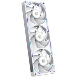 NZXT Ventilador F360x Perfomance RGB 120mm - Single-Frame Blancas - Triplo Ventilador 120mm (360mm)