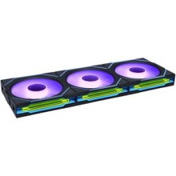 Lian-Li Ventilador UNI FAN SL120 Infinity Wireless RGB Reverse Blade PWM Negro 120mm (Pack 3)