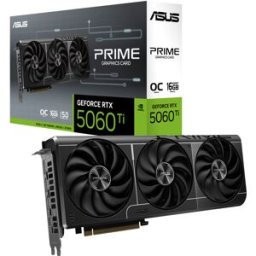 Asus Tarjeta Gráfica GeForce® RTX 5060 Ti Prime OC 16GB GDDR7 DLSS4
