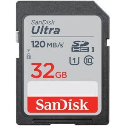 SanDisk Tarjeta de Memoria Ultra SHDC/SDXC UHS-I C10 U1 32GB