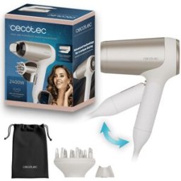 Cecotec Secador de Pelo Power&Go Heaven Champagne