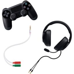 Nanocable Cable de Divisão Audio Jack 3,5/M 4 PINOS - 2x Jack 3,5/F 3 PINOS 20 CM Blanco