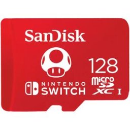 SanDisk Tarjeta de Memoria Ultra MicroSDXC Nintendo SwitchUHS-I U3 128GB