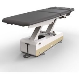 Camilla eléctrica 5 cuerpos para fisioterapia: elevación central motorizada y calefacción XL