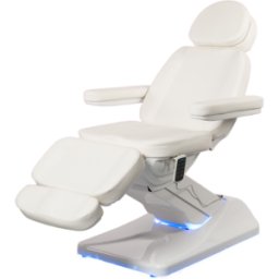 Camilla estética premium OASIS: Eléctrica de 4 motores, reclinable, con o sin Calefacción