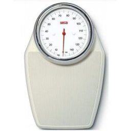 Báscula mecánica Seca Colorata 760: capacidad 150 kg con cuadrante de reloj (color crema)