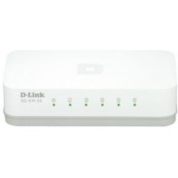 D-Link 5-Port Fast Ethernet Easy Desktop Switch GO-SW-5E - Conmutador - 5 x 10/100 - sobremesa