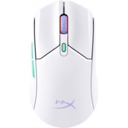 Kingston HP HyperX Pulsefire Haste 2 Core inalámbricos: ratón gaming (blanco/verde/púrpura)