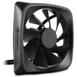 Sharkoon RGB SHARK Lights Carcasa del ordenador Ventilador 12 cm Negro