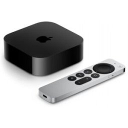 Apple TV 4K Negro, Plata 128GB Wifi Ethernet