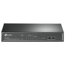 Tp-Link TL-SF1008LP switch No administrado Fast Ethernet (10/100) Negro - PoE