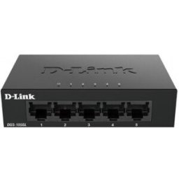 D-Link DGS-105GL/E switch No administrado Gigabit Ethernet (10/100/1000) Negro