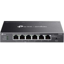 TP-Link Omada ES206GP switch Gestionado Gigabit Ethernet (10/100/1000) Energía sobre Ethernet (PoE)
