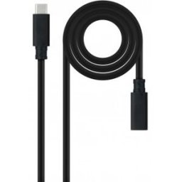 Nanocable 10.01.4501 cable USB USB 3.2 Gen 2x2 1 m USB C Negro