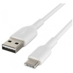 Belkin CAB001BT0MWH cable USB 0,15 m USB A USB C Blanco