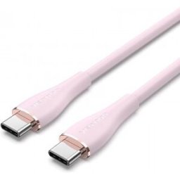 Vention Cable USB 2.0 Tipo-C TAWPF - USB Tipo-C Macho - USB Tipo-C Macho - 1m - Rosa