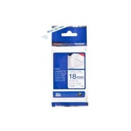 TZe-FA4, Azul sobre blanco, TZe, Negro, Transferencia térmica, Brother, PT-P900W