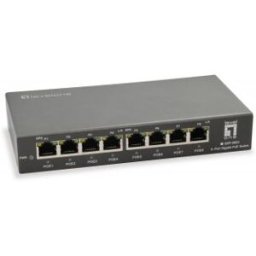 LevelOne GEP-0823 switch Gigabit Ethernet (10/100/1000) Energía sobre Ethernet (PoE) Negro