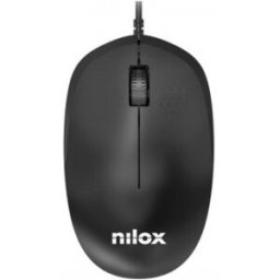 Nilox MOUSB1012 ratón Oficina USB tipo A Óptico 1200 DPI