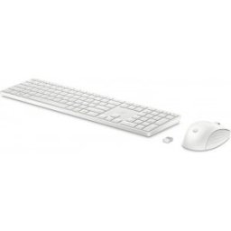 HP Combo de teclado y ratón inalámbricos 650 Blanco