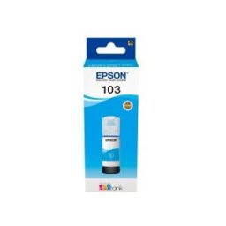 Epson 103 EcoTank Cyan ink bottle (WE) - Original Cian - Para L5190, L3156, L3151, L3150, EcoTank L3