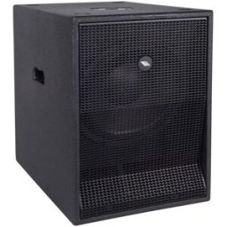 Proel S12A Subwoofer Ativo 12'' com SPL Máximo de 127 dB, Compacto, Potente e com Graves de Alta Definição Subwoofer passa-banda híbrido ativo
