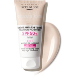 Byphasse Crema Facial Antiedad Con Color SPF50+ 50 ml Light