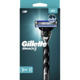 Gillette Mach3 Maquinilla de Afeitar + Recambios 4 Piezas