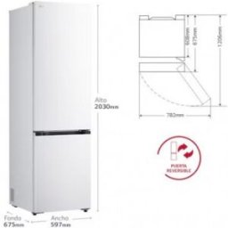 Lg Gbbsj20dsw Frigorifico Combi 419L No Frost