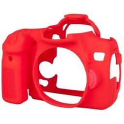 Funda silicona EasyCover para Canon 7D MARK II Rojo