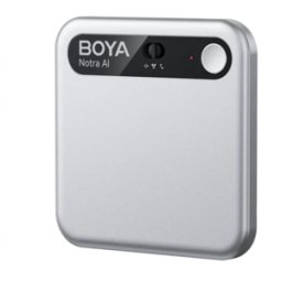 Grabadora de voz inteligente BOYA NOTRA plata