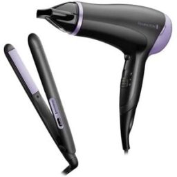 Pack de Secador y Plancha de Pelo Remington Style Essentials D3016GP