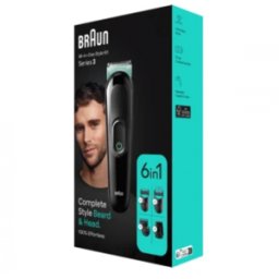 Recortadora 6 en 1 Series 3 Braun MGK3411