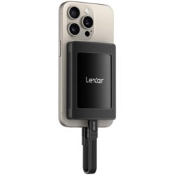 Disco Duro Portatil 2TB Lexar SSD Magnetico SL500M
