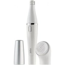 Depiladora facial y cepillo de limpieza Braun Face 810