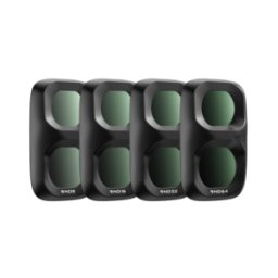 Pack de 4 filtros Freewell para DJI Osmo Pocket 4P Kit All Day Negro