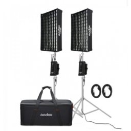 Godox Kit De Dos Luces Led FL100 K2