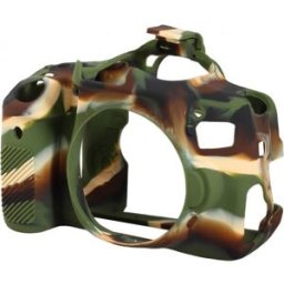Funda de silicona Easycover para Canon EOS 750D Camuflaje