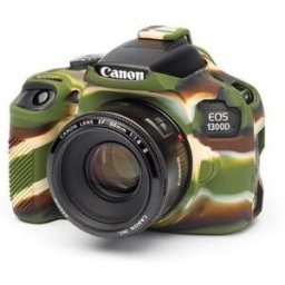Funda silicona EasyCover para Canon EOS 1300D camuflaje