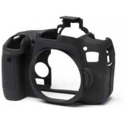 Funda de silicona Easycover para Canon EOS 760D Negro