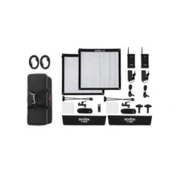 Godox Kit De Dos Luces Led FL150S K2