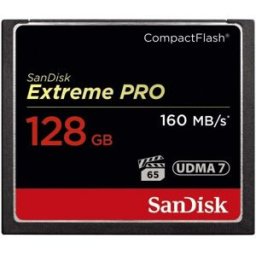 Tarjeta CF Extreme Pro Sandisk 128GB 160MB/s