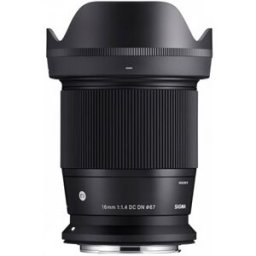 Objetivo Sigma 16 mm F1.4 DC DN Contemporary Canon RF-S