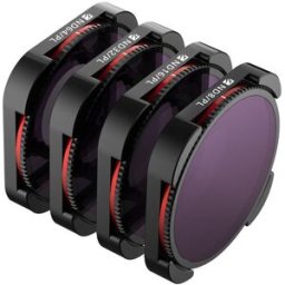 Juego de filtros Freewell de día brillante de la serie 4K para GoPro HERO9/10/11/12 Black (paquete de 4)