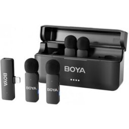 Micrófono inalámbrico Boya conexión Lightning Kit de cuatro