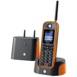 Teléfono inalámbrico Motorola 0201 Naranja