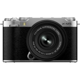 Kit Fujifilm XM5 + XC 15-45mm F3.5-5.6 IOS PZ Plata